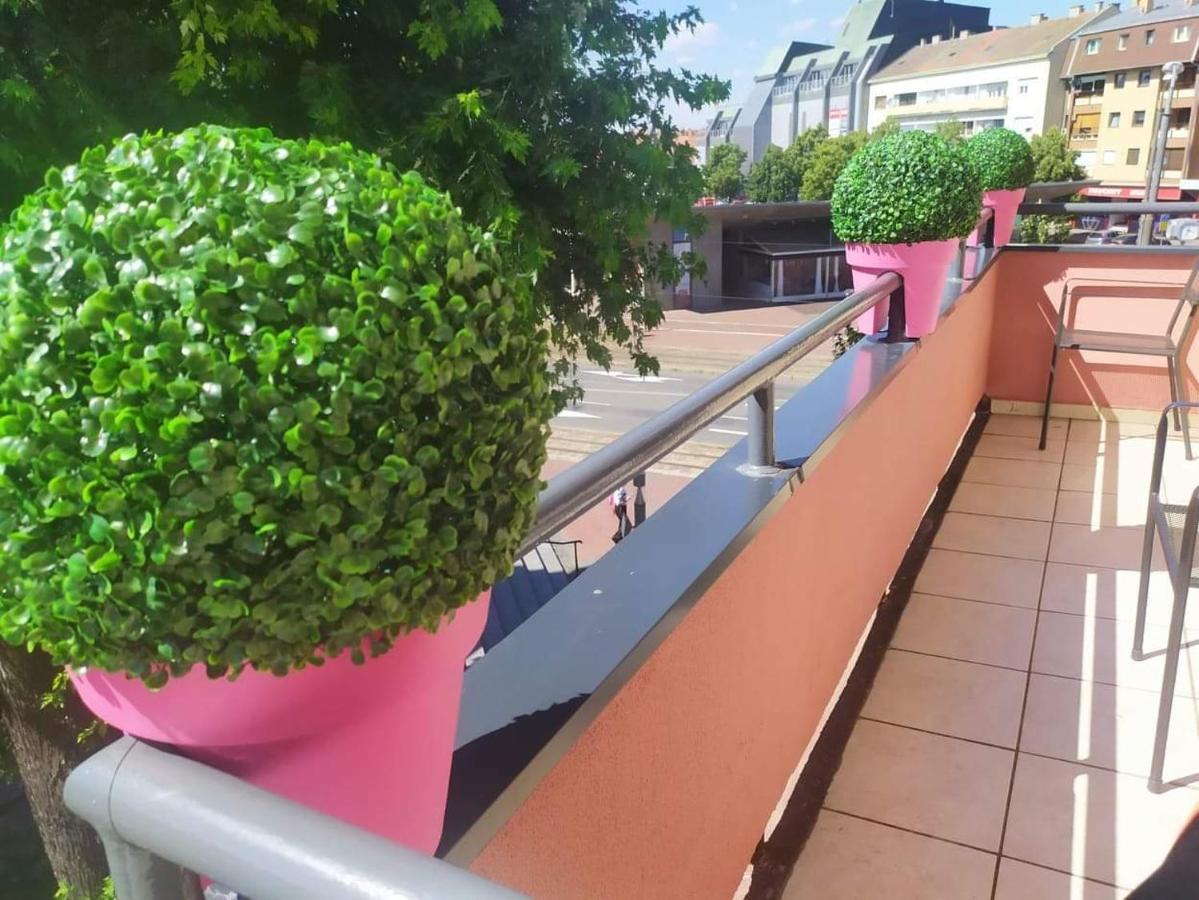 Flamingos Apartman & Fitness Centar Osijek - Blizina Bolnice Kbc Osijek Exterior foto
